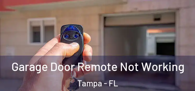  Garage Door Remote Not Working Tampa - FL